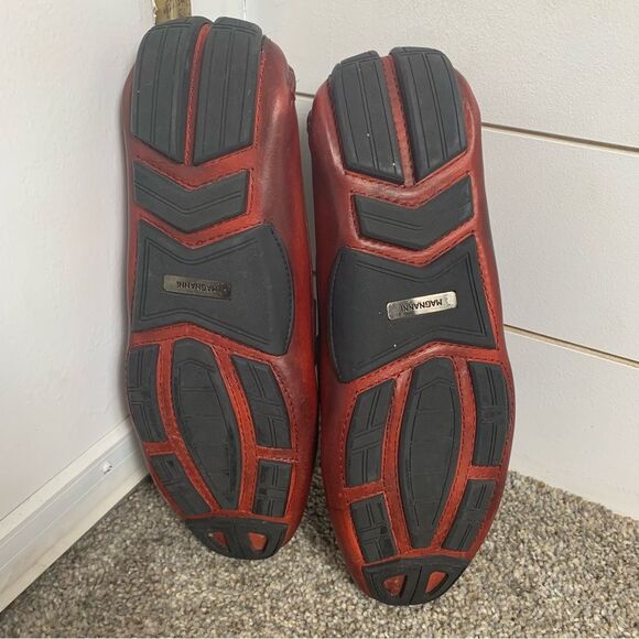 Mens Magnanni Dylan Leather Driving Shoe Slip On Nordstrom size 8 - Picture 7 of 14